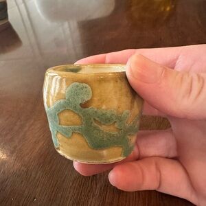 Miniature pottery jar